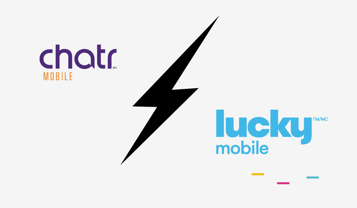 Chatr Mobile VS Lucky Mobile : quel fournisseur choisir ?